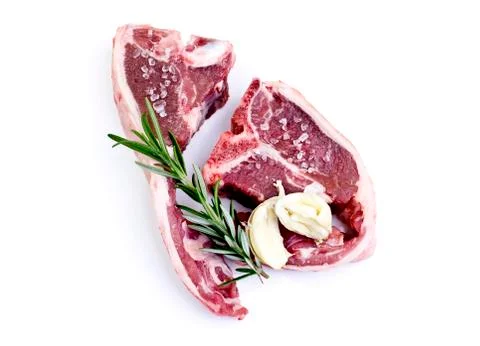 Lamb Loin Chops Stock Photos