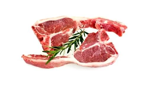 Lamb Loin Chops Stock Photos