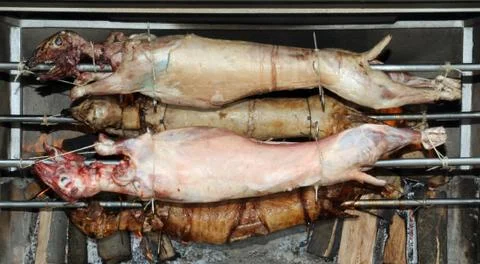 Lamb roast Stock Photos