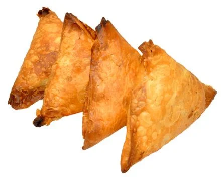 Lamb Samosas Stock Photos