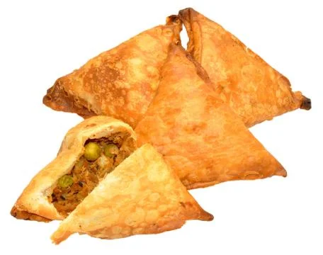 Lamb Samosas Stock Photos