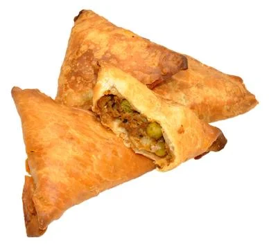 Lamb Samosas Stock Photos