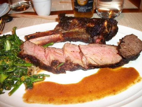 Lamb Steak Stock Photos