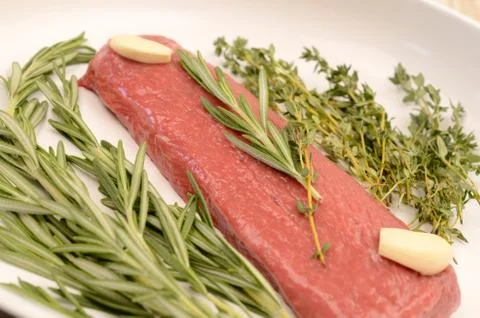 Lamb steaks Stock Photos