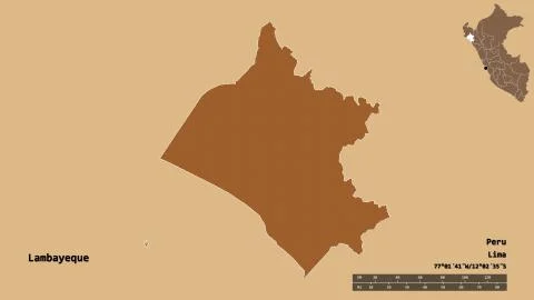 Lambayeque, region of Peru, zoomed. Pattern 스톡 일러스트