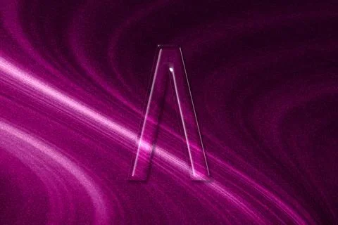 Lambda sign. Lambda letter, Greek alphabet Symbol 스톡 일러스트