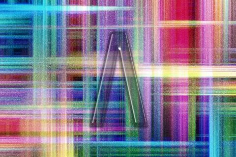 Lambda sign. Lambda letter, Greek alphabet Symbol 库存插图
