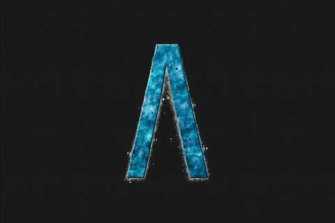 Lambda sign. Lambda letter, Greek alphabet Symbol 스톡 일러스트