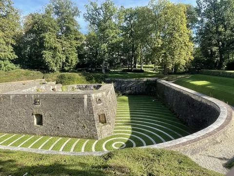 Lambert Redoubt in Luxembourg Stock Photos