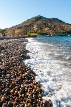 Lambi beach pebbles Stock Photos