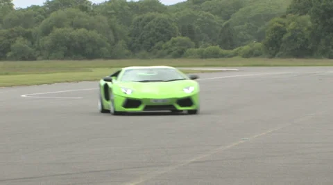 Lamborghini Aventador Stock Footage 33131308