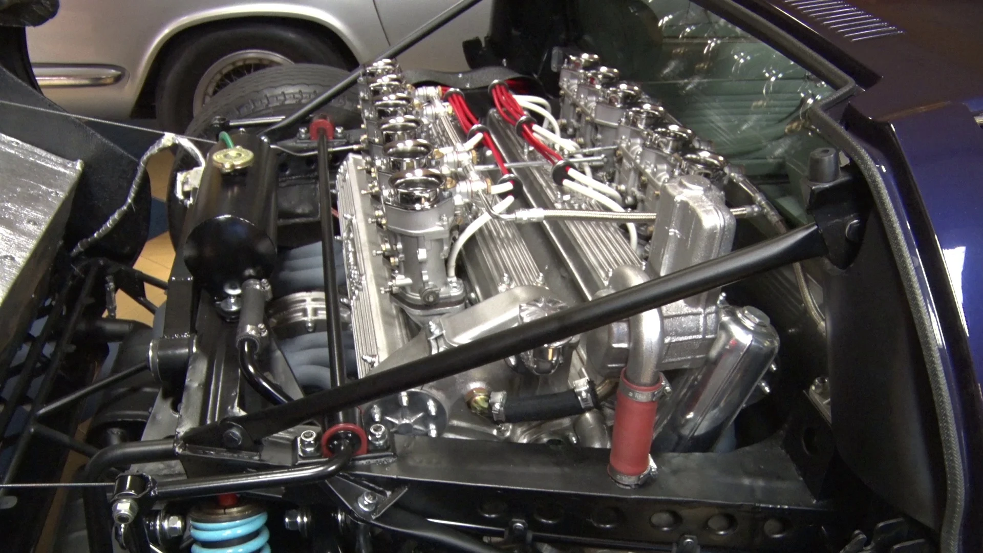 Lamborghini Miura SV engine | Stock Video | Pond5