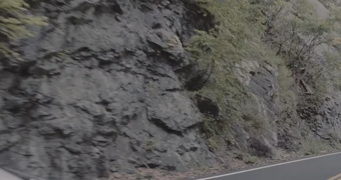 Lamborghini mountain drive Stock Footage 105122102