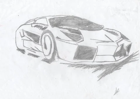 Lamborghini Reventon Stock Illustration