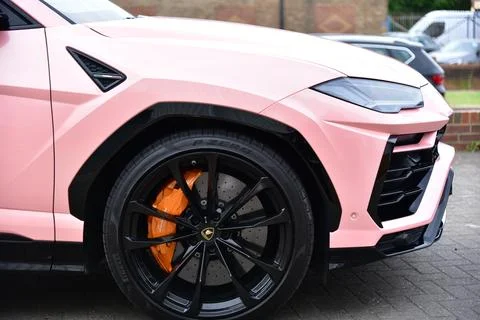 Lamborghini Urus wheel Stock Photos