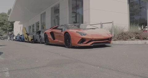 Lamborghinis 1 Stock Footage 105122168