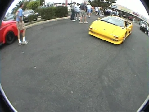 Lamborgini driveby Stock Footage 367058