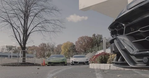 Lamborhgini Urus front closeup 2 Stock Footage 105122232