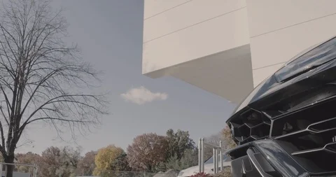 Lamborhgini Urus front closeup Stock Footage 105122225