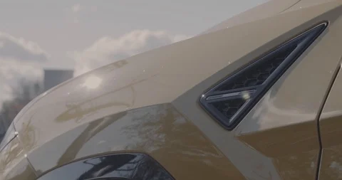 Lamborhgini Urus side vent 2 Stock Footage 105122287