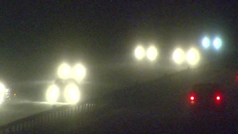 Lambton Ont, Canada Dec 12 2010 Historic blizzard strands thousands on highway Stock Footage 323576320