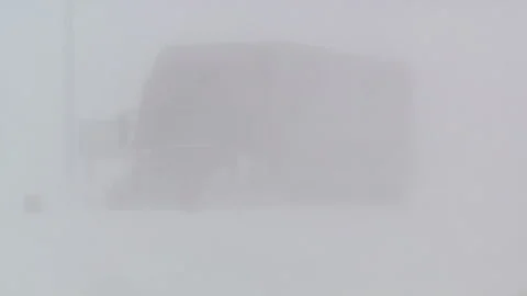 Lambton Ont, Canada Dec 12 2010 Historic blizzard strands thousands on highway Stock Footage 323579610