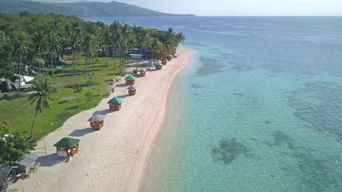 Lambug beach 動画素材 96738943