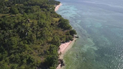 Lambug beach Video stock 96744356