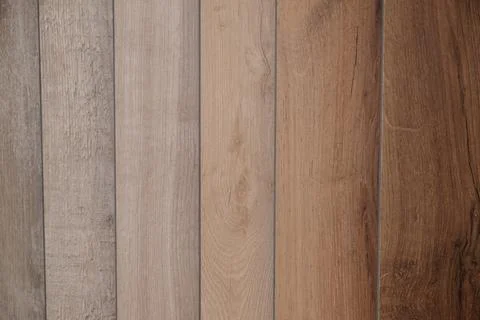 Laminate background. Samples of laminate or parquet with a pattern and wood.. Stock Photos