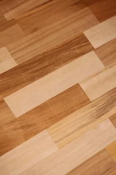 Laminate brown floor close up background retro old surface macro view fine .. Stock Photos