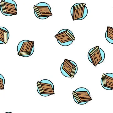 Laminate floor vector seamless pattern Stock Illustration