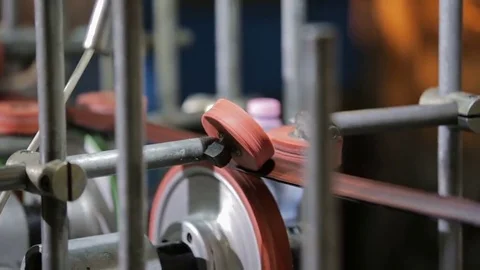 Laminate making machine Stock Footage 69122590