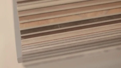 Laminate Sheets Vídeo Stock 81957462