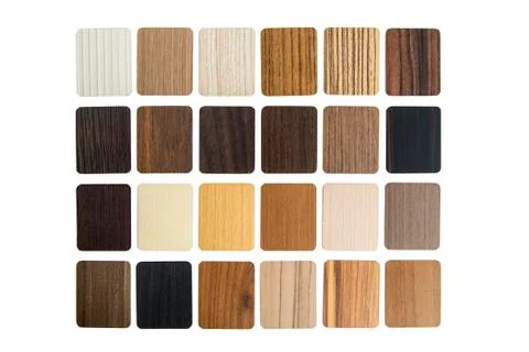 Laminated composite material samples Stock Photos