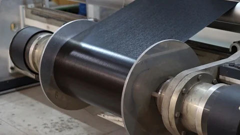 Laminating machine for plastic windows Stock Footage 91987306