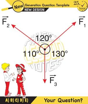 Lami’s Theorem Stock Illustration