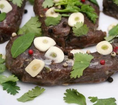 Lammfleisch Stock Photos