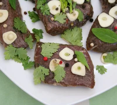 Lammfleisch Stock Photos
