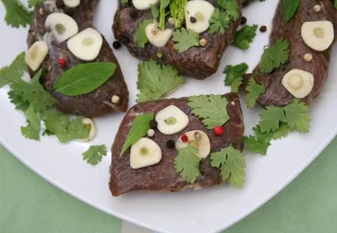 Lammfleisch Foto stock