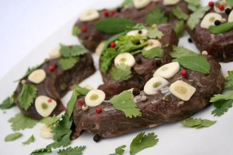 Lammfleisch Foto stock