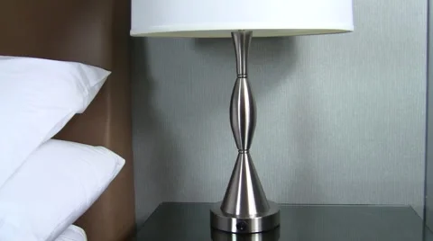 Lamp on and off V2 - HD Stock Footage 1003910