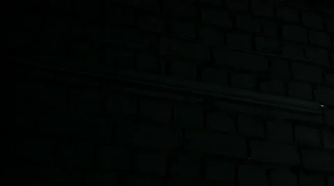 Lamp In The Basement Blue Stock Footage 64051341