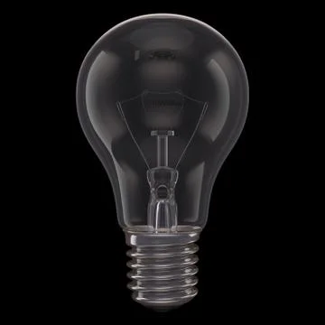 Lamp Black Background Stock Photos
