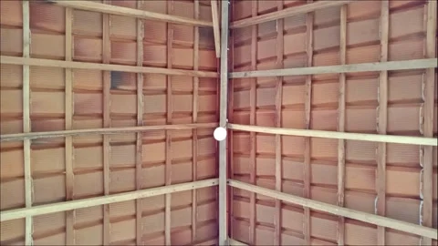 Lamp bottom view Stock Footage 290918473