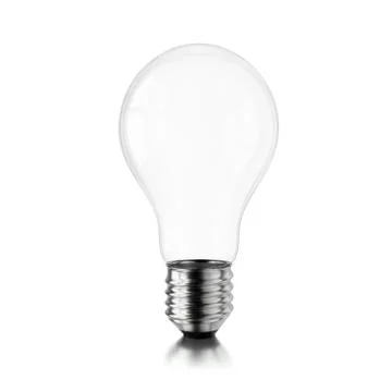 Lamp bulb. 3D illustration Illustrazione stock