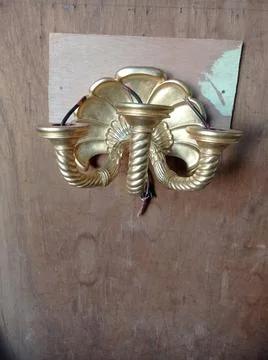Lamp carving Stock Photos