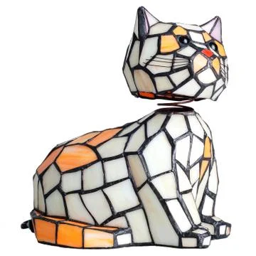 Lamp "Cat" on an isolated background Foto stock
