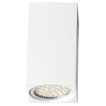 Lamp ceiling light on an isolated background. Backlight. Stock Photos