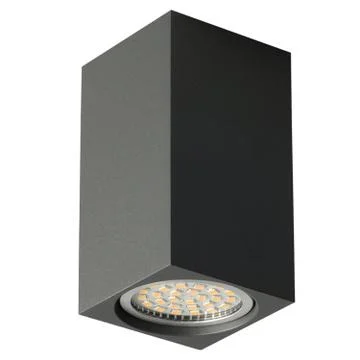 Lamp ceiling light on an isolated background. Backlight. Foto stock