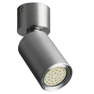 Lamp ceiling light on an isolated background. Backlight. Stock Photos